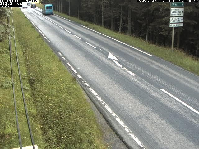 Caméra du Collet sur la route de Colmar (D417)