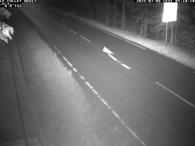 Caméra du Collet sur la route de Colmar (D417)