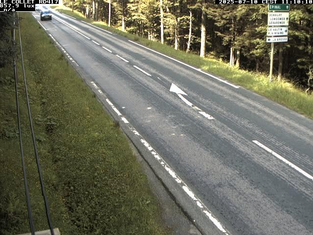 Caméra du Collet sur la route de Colmar (D417)