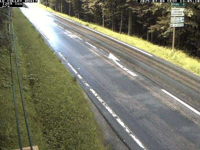 Caméra du Collet sur la route de Colmar (D417)