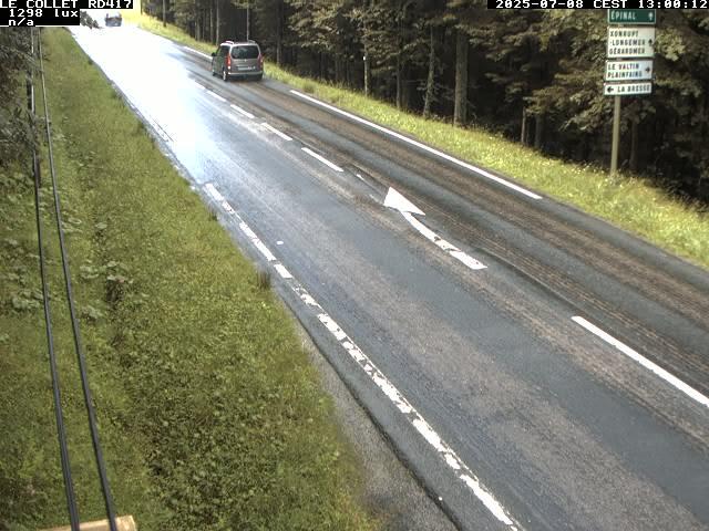 Caméra du Collet sur la route de Colmar (D417)
