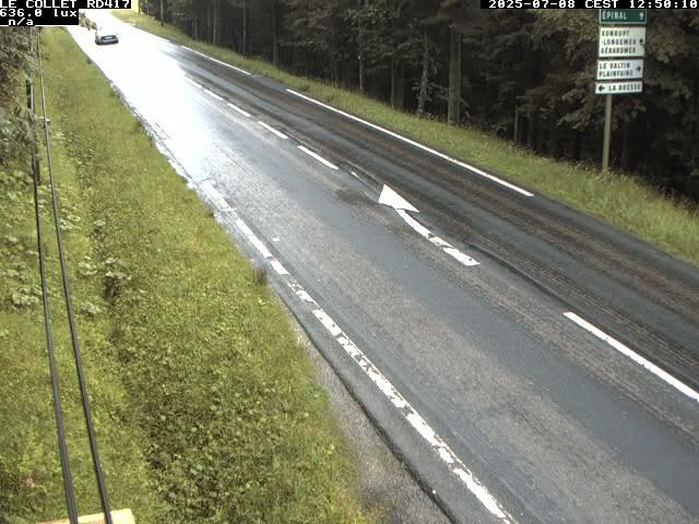 Caméra du Collet sur la route de Colmar (D417)