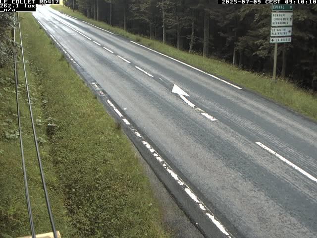 Caméra du Collet sur la route de Colmar (D417)
