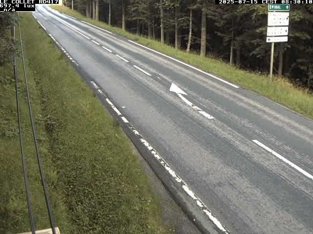 Caméra du Collet sur la route de Colmar (D417)