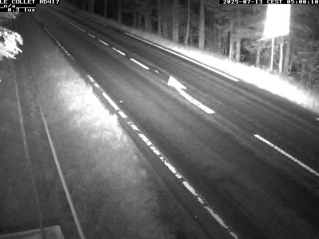 Caméra du Collet sur la route de Colmar (D417)