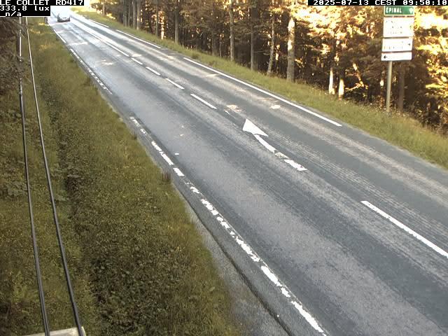Caméra du Collet sur la route de Colmar (D417)