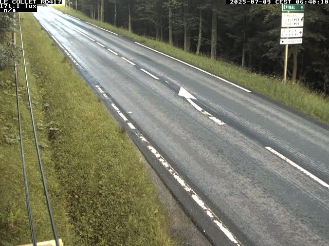 Caméra du Collet sur la route de Colmar (D417)