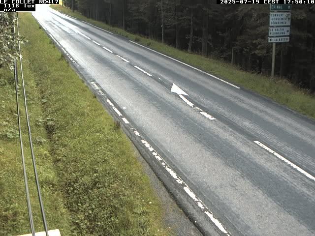 Caméra du Collet sur la route de Colmar (D417)