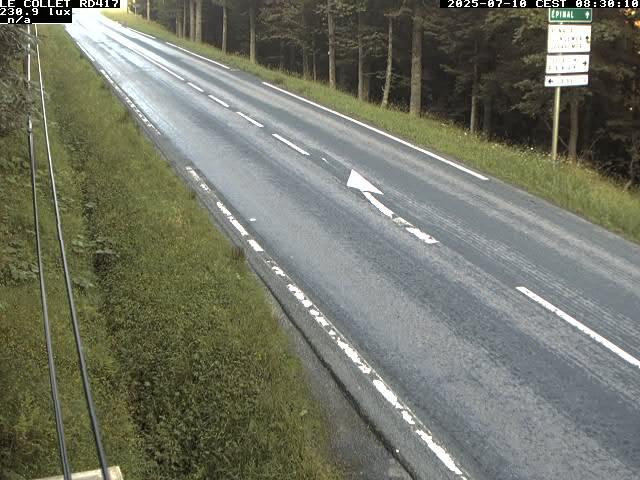 Caméra du Collet sur la route de Colmar (D417)