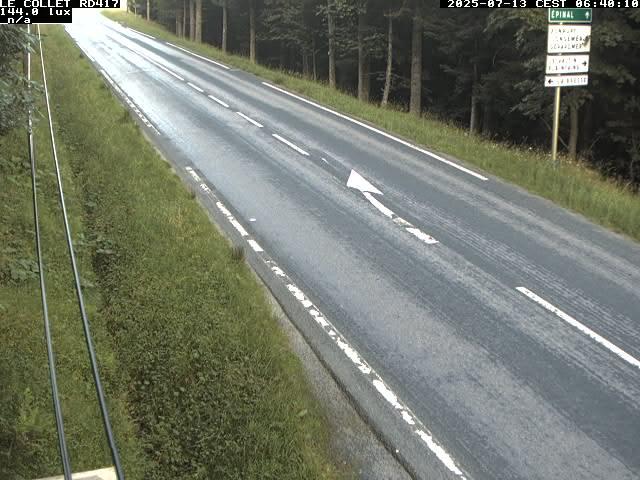 Caméra du Collet sur la route de Colmar (D417)