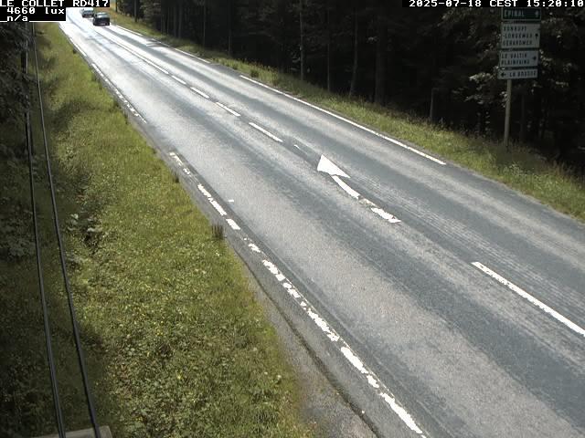 Caméra du Collet sur la route de Colmar (D417)