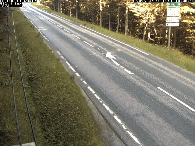 Caméra du Collet sur la route de Colmar (D417)