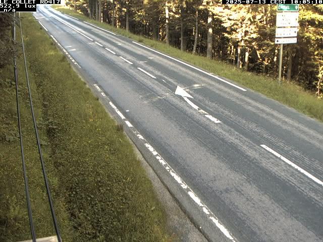 Caméra du Collet sur la route de Colmar (D417)