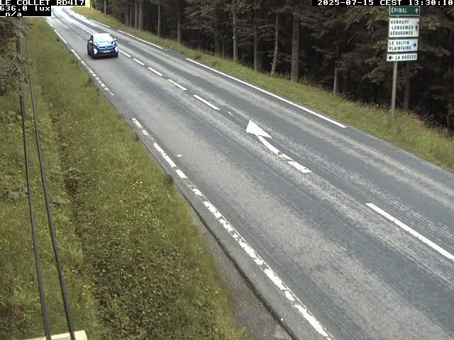 Caméra du Collet sur la route de Colmar (D417)