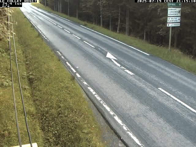 Caméra du Collet sur la route de Colmar (D417)