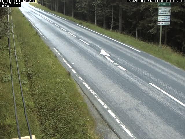 Caméra du Collet sur la route de Colmar (D417)