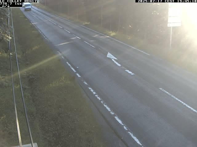 Caméra du Collet sur la route de Colmar (D417)