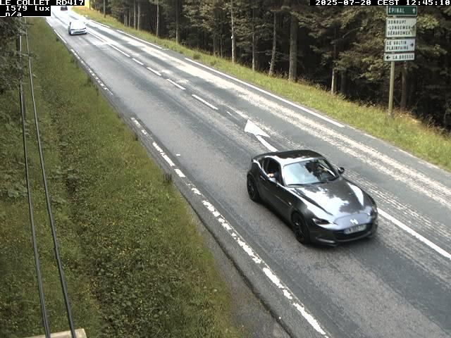 Caméra du Collet sur la route de Colmar (D417)