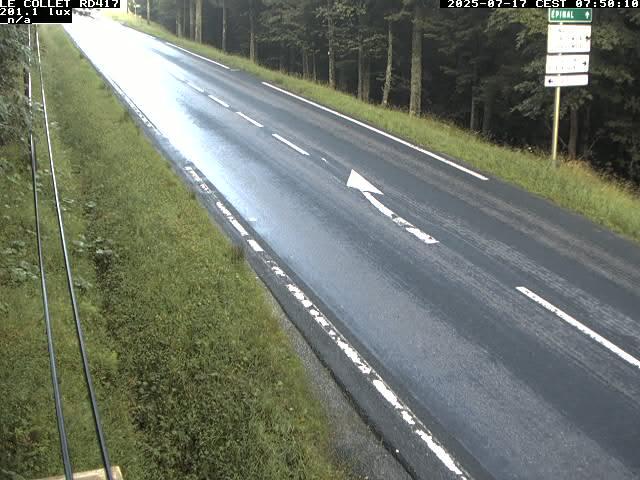Caméra du Collet sur la route de Colmar (D417)