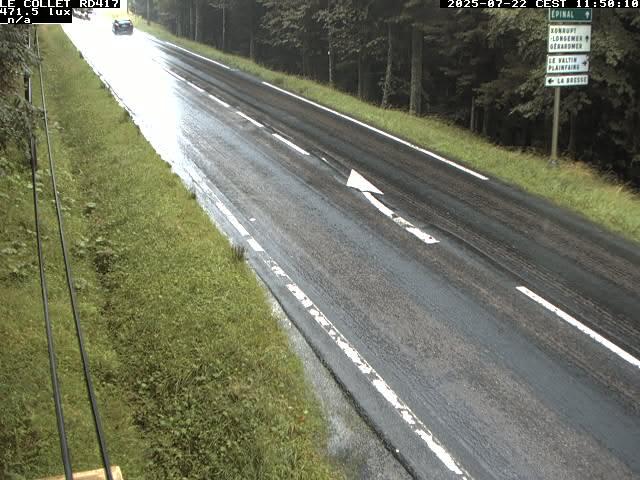 Caméra du Collet sur la route de Colmar (D417)