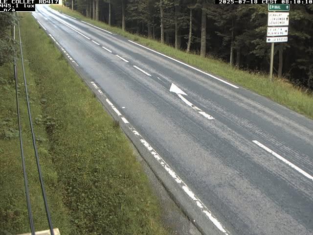 Caméra du Collet sur la route de Colmar (D417)