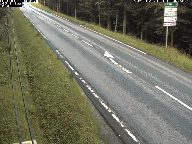 Caméra du Collet sur la route de Colmar (D417)