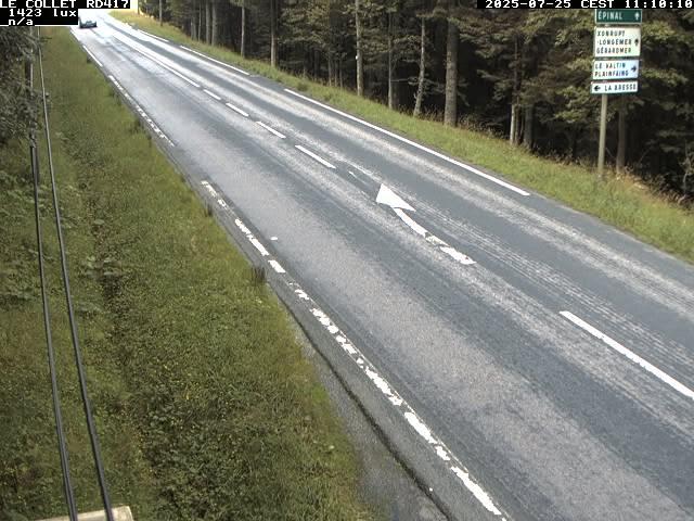 Caméra du Collet sur la route de Colmar (D417)