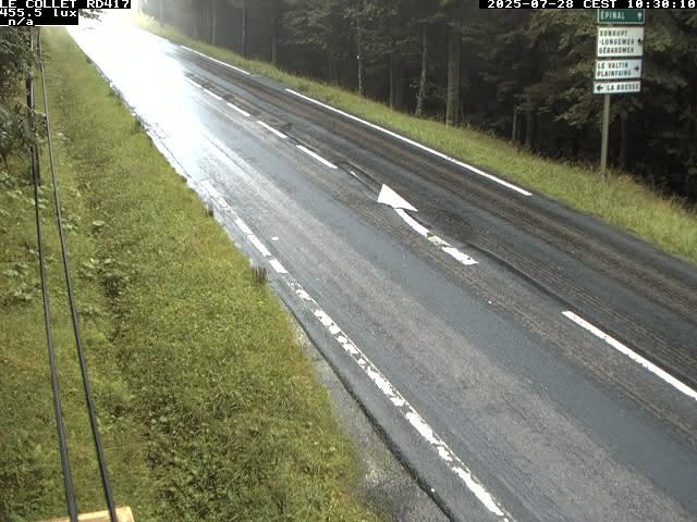 Caméra du Collet sur la route de Colmar (D417)