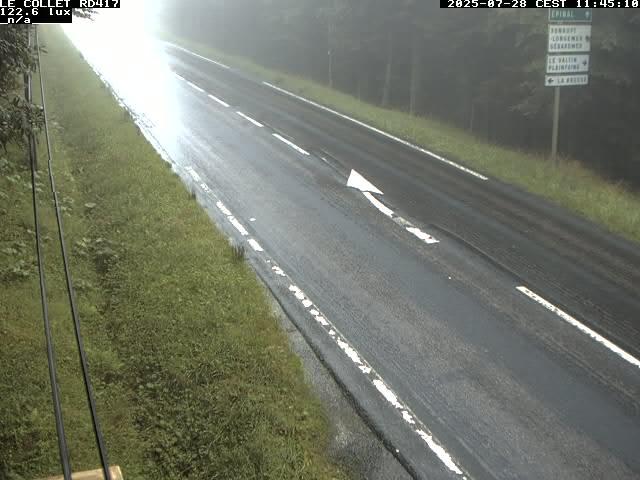 Caméra du Collet sur la route de Colmar (D417)