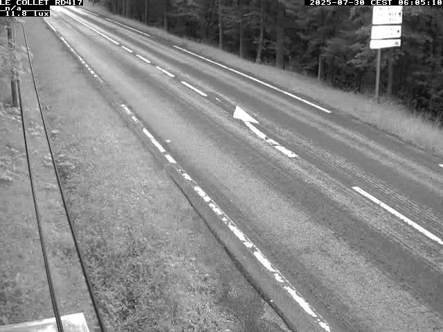 Caméra du Collet sur la route de Colmar (D417)
