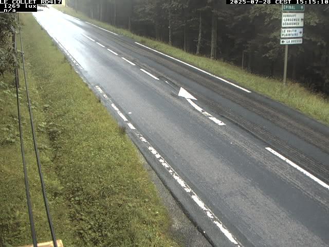 Caméra du Collet sur la route de Colmar (D417)