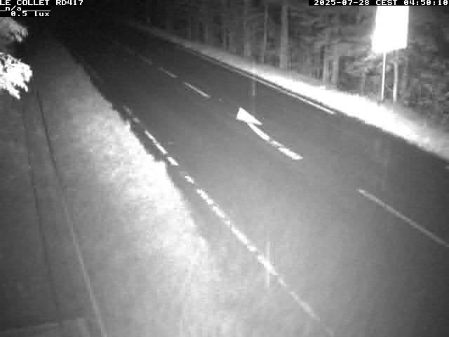 Caméra du Collet sur la route de Colmar (D417)