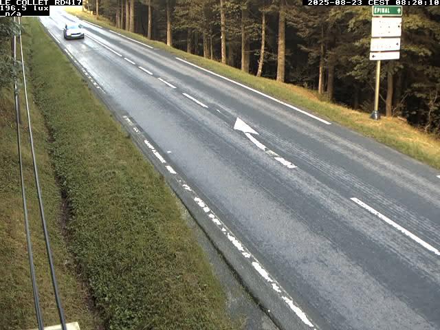 Caméra du Collet sur la route de Colmar (D417)