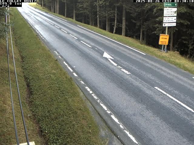 Caméra du Collet sur la route de Colmar (D417)