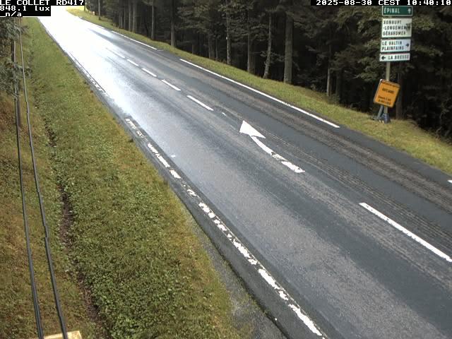 Caméra du Collet sur la route de Colmar (D417)