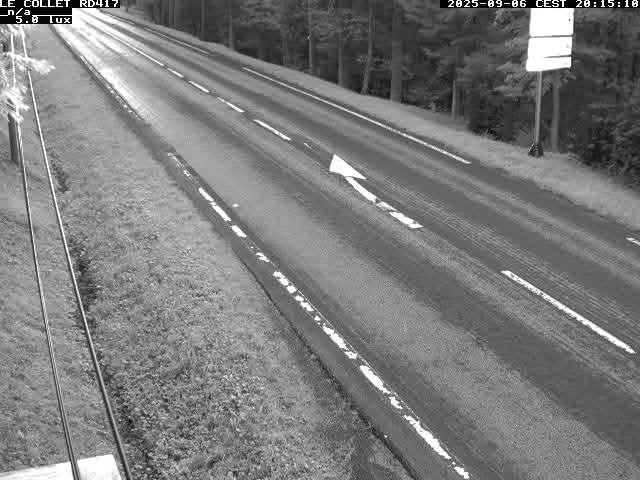 Caméra du Collet sur la route de Colmar (D417)
