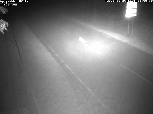 Caméra du Collet sur la route de Colmar (D417)