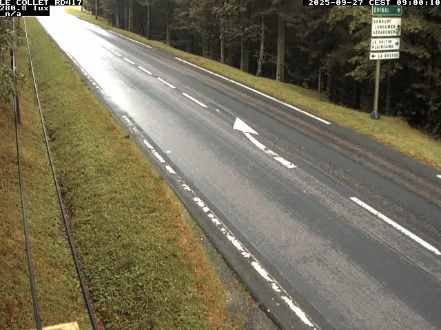 Caméra du Collet sur la route de Colmar (D417)