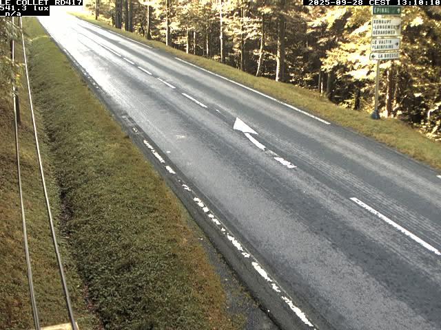 Caméra du Collet sur la route de Colmar (D417)