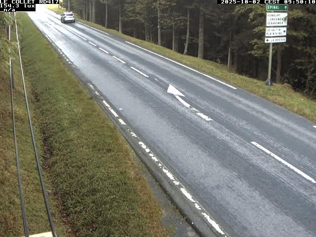Caméra du Collet sur la route de Colmar (D417)