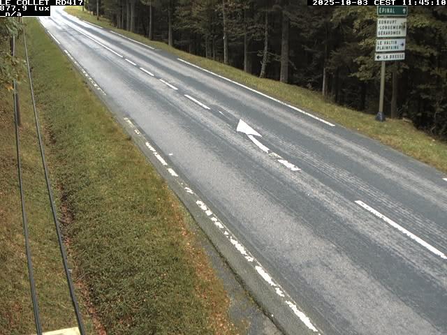 Caméra du Collet sur la route de Colmar (D417)