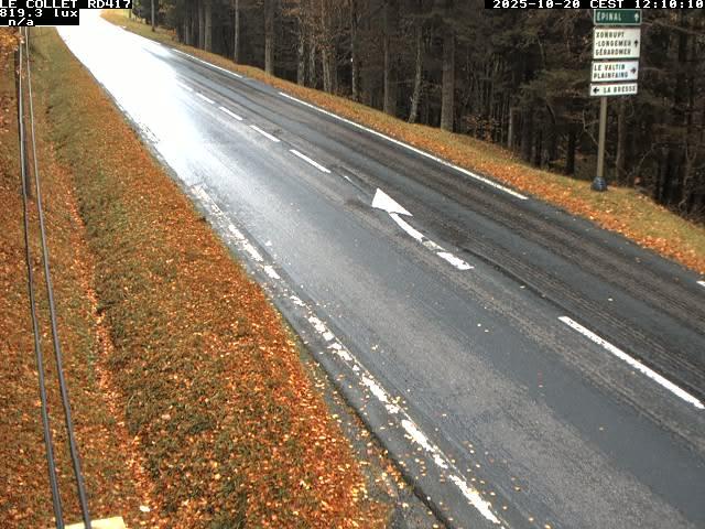 Caméra du Collet sur la route de Colmar (D417)