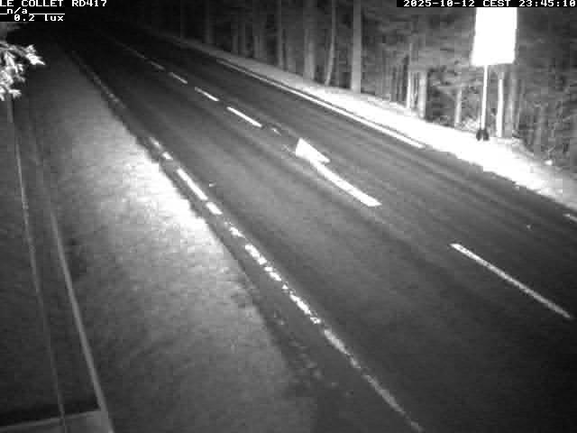 Caméra du Collet sur la route de Colmar (D417)