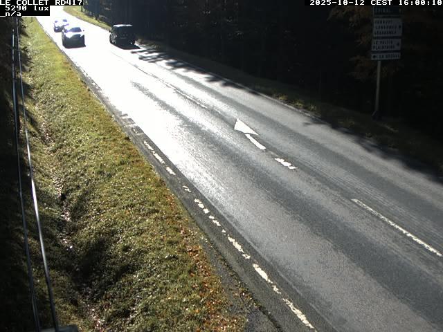 Caméra du Collet sur la route de Colmar (D417)