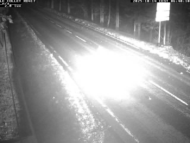 Caméra du Collet sur la route de Colmar (D417)