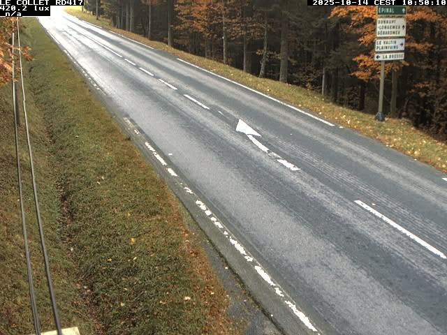 Caméra du Collet sur la route de Colmar (D417)