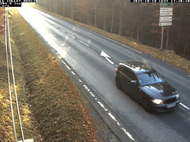 Caméra du Collet sur la route de Colmar (D417)