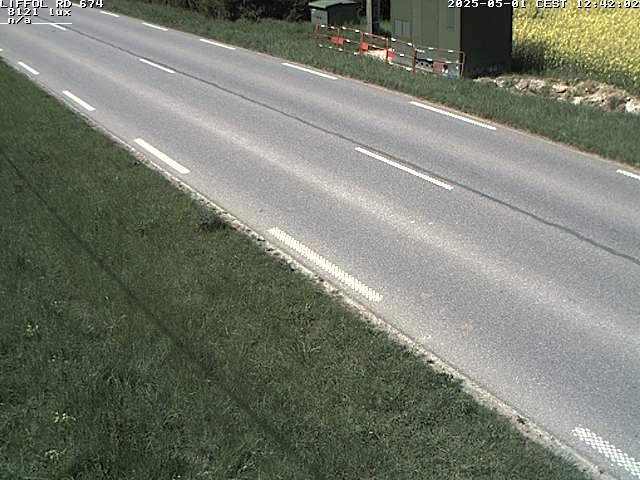 Webcam à Liffol-le-Grand dans le département des Vosges sur la D674 en direction de la Haute-Marne