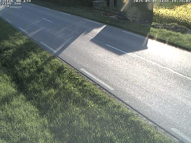 Webcam à Liffol-le-Grand dans le département des Vosges sur la D674 en direction de la Haute-Marne