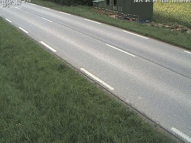 Webcam à Liffol-le-Grand dans le département des Vosges sur la D674 en direction de la Haute-Marne